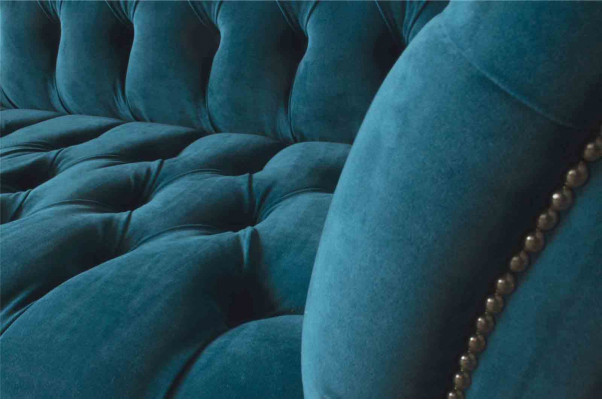 Bank Driepersoons Bekleed 3-zits Bankstellen Design Luxe Meubels Textiel Nieuw