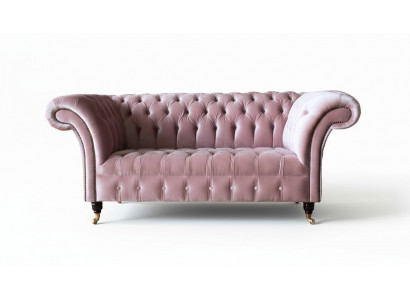 Chesterfield Tweezitsbank 2-zitsbank Bekleding Bank Bankstellen Design  Chesterfield tweezitsbank 2-zitsbank Bekleding Bank Bankstellen Design