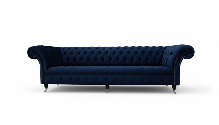 Sofa Chesterfield Banken 4-zitter Bank Bekleding Stof Woonkamer Meubels