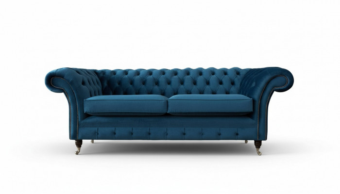 Luxe gestoffeerde sofa driepersoons bank woonkamer zitkussen banken nieuw