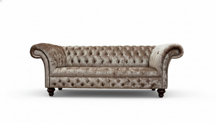 Chesterfield Sofa 3-zits Kussen Design Banken Sofa's Modern Driezitter