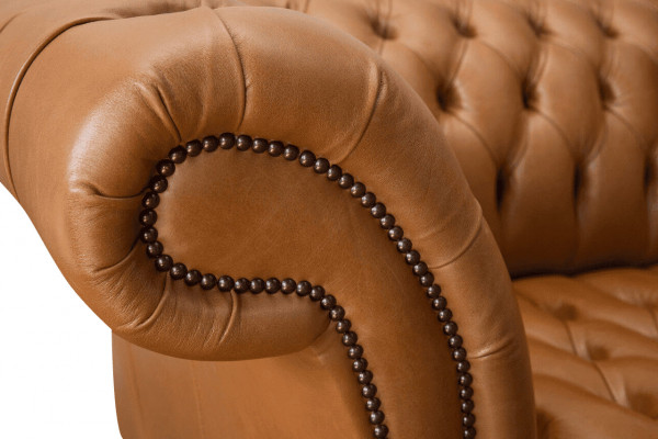 Chesterfield Stof Bank Textiel Banken Kantoorinrichting Engelse Meubelen