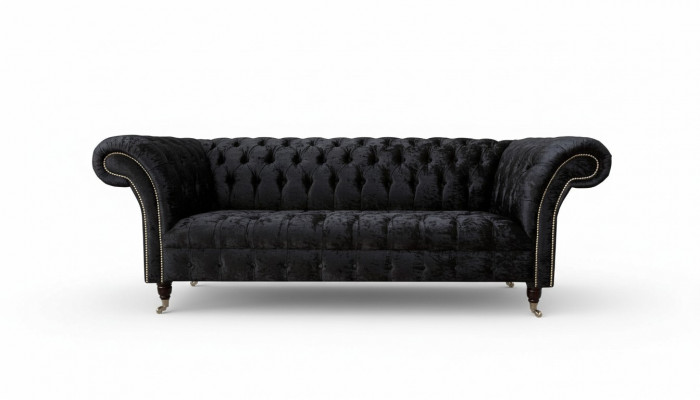 Bank Luxe Textiel Chesterfield Bank Banken Bekleding Tweezitter Banken