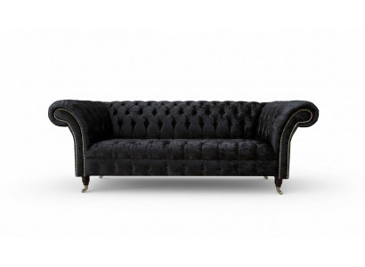 Bank Luxe Textiel Chesterfield Bank Banken Bekleding Tweezitter Banken