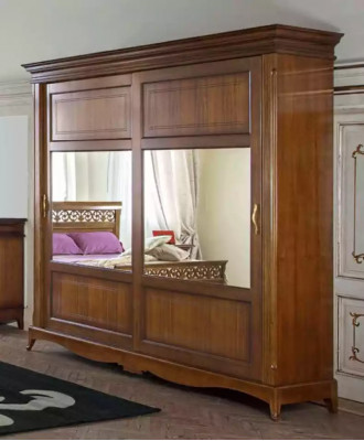 Bed 2x Nightstands 6-piece Bedroom Design Modern Luxury Bedroom.