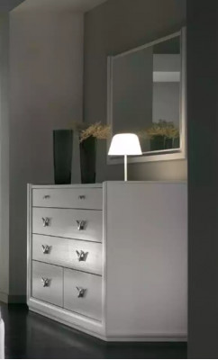 Luxe slaapkamer meubels bed 2x nachtkastjes set commode meubels 6-delig. Nieuw