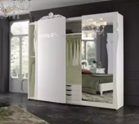 Luxe kledingkast Kledingkasten Wonen Italiaanse meubelen Hout