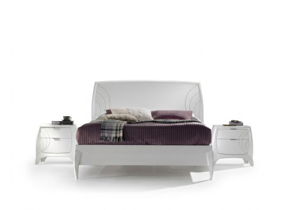 Set bed slaapkamer 2x nachtkastjes compleet set houten meubels 3-delig nieuw
