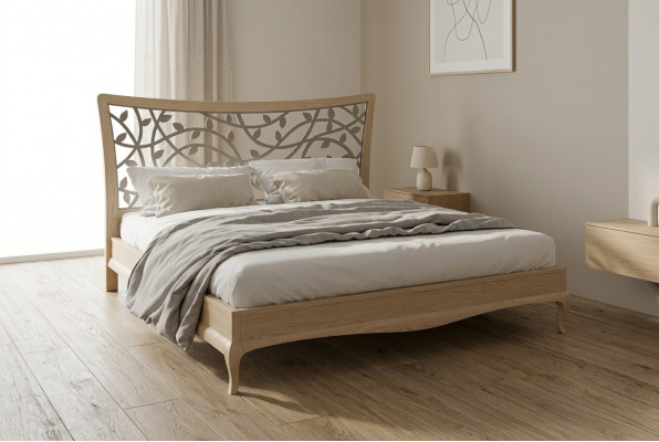 Bed tweepersoonsbedden Modern Bedframe Luxe Design Bedframe Hout Nieuw
