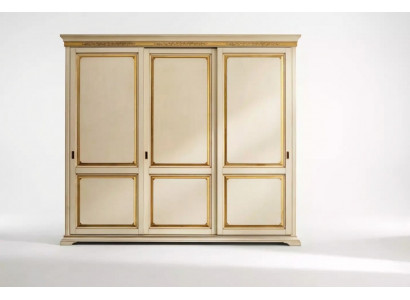 Kledingkast Houten kast Slaapkamer Meubels Ontwerp Kasten Beige