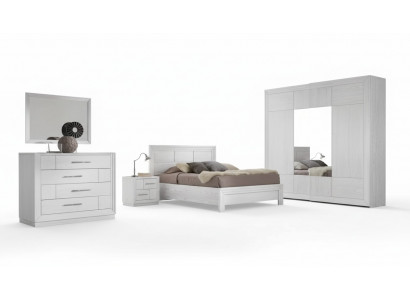 Luxe Compleet Slaapkamer Set Bed 2x Nachtkastjes Kledingkast