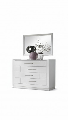Moderne commode 2-dlg. Set Stijl Moderne commode Spiegel Italiaanse meubelen