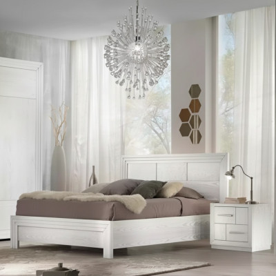 Design slaapkamer 3-delige set, bed 2x nachtkastjes Modern Luxe Meubelset Nieuw