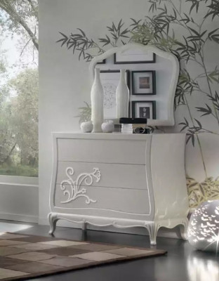 Luxe slaapkamer set 5-delig. Bed 2x nachtkastjes commode designmeubels