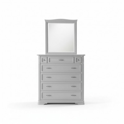 Ladenkast met spiegel Meubels Moderne ladenkast Hout Slaapkamer Wit Nieuw