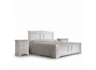 Compleet slaapkamerbed 2x nachtkastjes 3-delig sets designer luxe