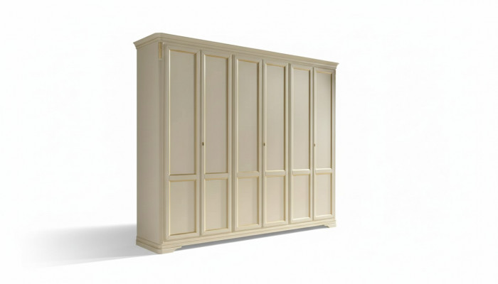 Kledingkast Beige Luxe Meubelen Italiaanse Inrichting Slaapkamer