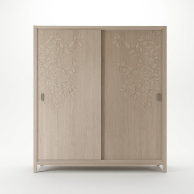 Kledingkast Kast Meubels Slaapkamer Kasten Hout Inrichting Beige