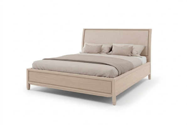 Tweepersoonsbed Bedden Slaapkamer Designbedden Meubels Massief Hout Bed Nieuw