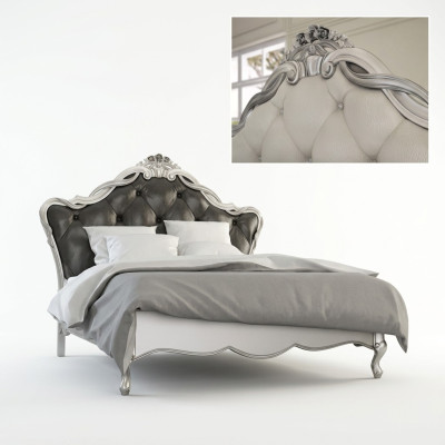 Bed Padded Design Luxury Double Beds Bedroom Italian Furniture