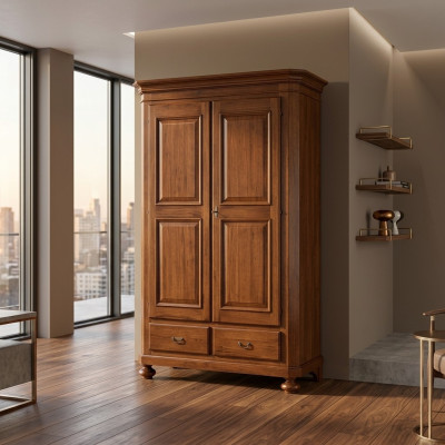 Kledingkast Slaapkamer Meubels Hout Klassieke Inrichting Kast