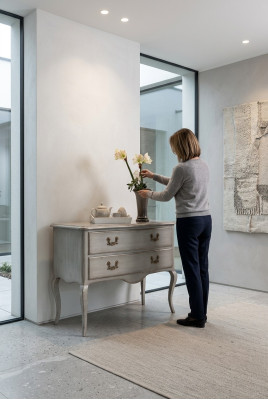 Italiaanse meubels Inrichting Commode Sideboard Kast Hout Ladenkasten