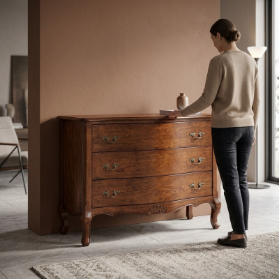 Luxe commode hout Italiaanse stijl meubels commodes klassieke stijl nieuw.