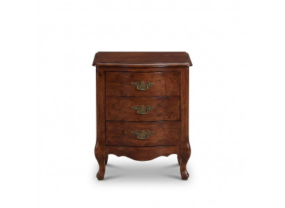 Nachtkastje Luxe Houten Nachtkastjes Tafel Consoles Klassieke Stijl Bruin