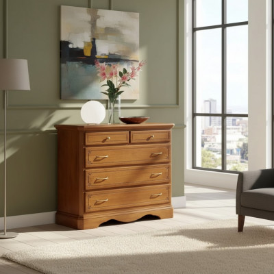 Ladenkast Luxe Console Klassieke Slaapkamer Hout Modern Ontwerp Bruin