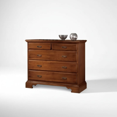 Klassieke stijl luxe dressoir kasten van hout in luxe slaapkamers.
