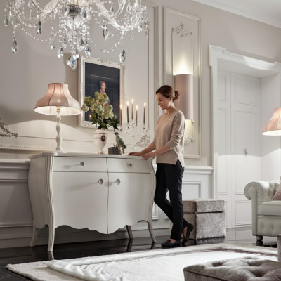Dressoir Sideboard Witte Sideboards Massief Houten Kast Meubels Kommode