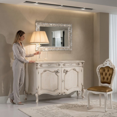 Bruin dressoir dressoir massief houten kast meubeldesign dressoirs nieuw