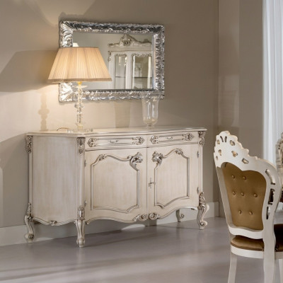 Bruin dressoir dressoir massief houten kast meubeldesign dressoirs nieuw