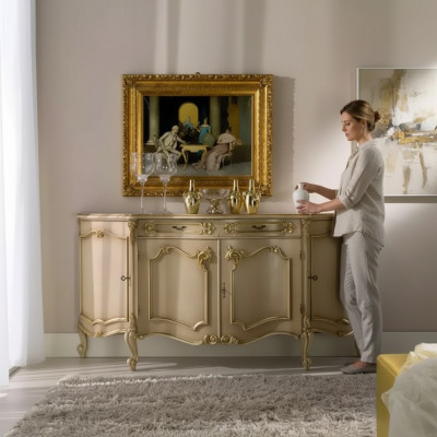 Sideboard Stijl Hout Meubels Ladekast Nieuw Italiaans Meubelontwerp