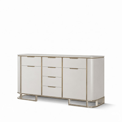 Dressoir Italiaans houten meubeldesign Luxe wit dressoir kast Nieuw