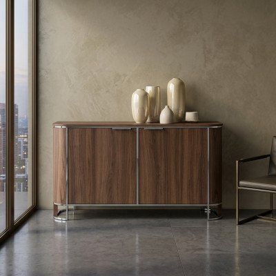 Dressoir Designer Luxe Kasten Ladenkast Bruin Klassiek Ontwerp Nieuw
