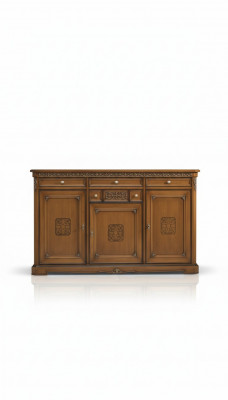 Klassieke kast Massief houten meubels dressoir Italiaanse inrichting
