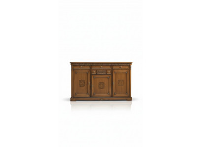 Klassieke kast Massief houten meubels dressoir Italiaanse inrichting