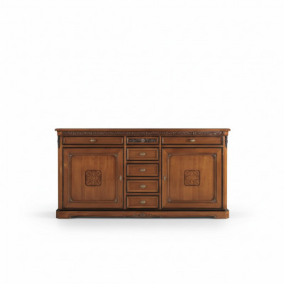 Sideboard meubels Design Klassiek Commodes Hout Bruin Luxe Houten Kast