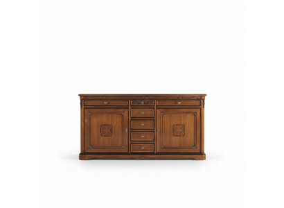 Sideboard meubels Design Klassiek Commodes Hout Bruin Luxe Houten Kast
