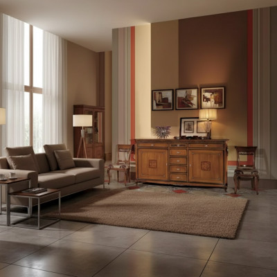 Luxe kast meubelen houten kast Italiaanse sideboard commode kast