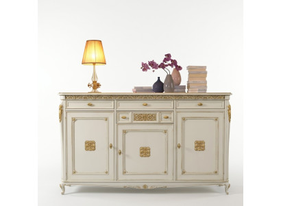 Luxe woonkamer houten dressoirs dressoir buffetkast commode hout