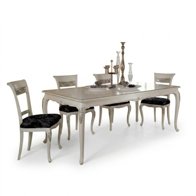 Eetkamer set Eettafel 4x Stoelen Garnituur Tafel Groep 5-delig Volledig