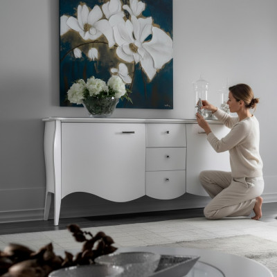 Houten dressoir Woonkamer dressoir Dressoir Sideboard Houten kasten Nieuw
