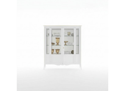 Vitrine Italiaanse luxe woonkamer meubels kast klassieke stijl hout