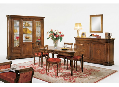 Eettafel 4 stoelen set eetgroep dressoir tafel set eettafel 7-delig