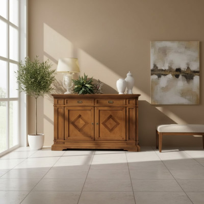 Luxe Italiaanse houten meubels dressoir buffetstijl bruin dressoir Nieuw