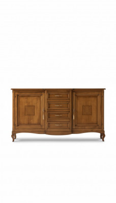 Sideboard met laden Houten dressoir Woonkamer kast Massief Nieuw