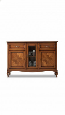 Italiaanse meubels Echt houten dressoir Nieuwe commode Kast Woonkamer
