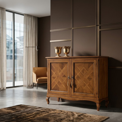 Massieve kast dressoir sideboard bruin dressoir dressoir meubels nieuw